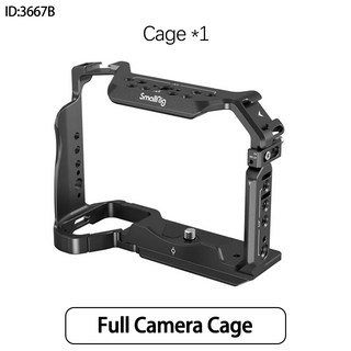 SmallRig 풀 카메라 케이지 소니 호환 알파 7R V / S III 1 -3667B용 만능 보호, 1개