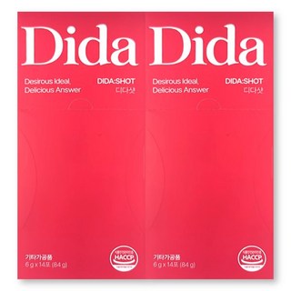 디다 디다샷 6g X 14포 2박스 알파 사이클로덱스트린 석류맛 506534, 2개