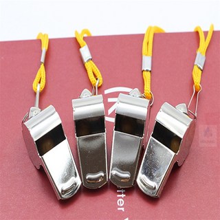 까치스 경기용 호각 메탈 목걸이 어린이호루라기, 1개