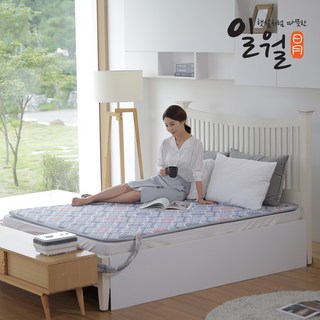 [일월] 듀얼하트 자연순환식 무소음 침대용 분리난방 온수매트 퀸 150x200, 단품