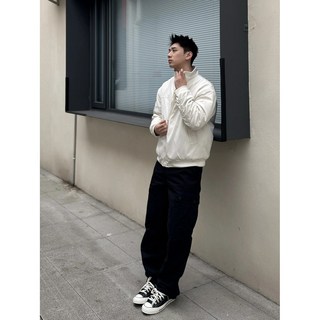 【三防復古】教練夾克 衝鋒衣 工裝外套 飛行夾克 春秋外套 立領夾克 防風防水透氣 美式復古 純色設計 戶外通勤穿搭