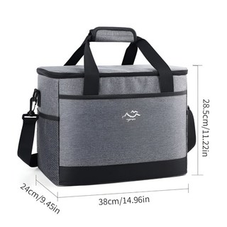 비니퍼니 에센셜 쿨러백 캠핑 피크닉 보온 보냉백 30L 대용량, 1개, 그레이