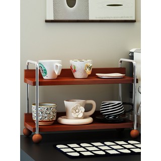 스테인리스 3단 컵정리대 주방용품 물컵 유리컵 보관홀더 가정용 홈카페 인테리어 정리함으로 활용 가능한 북유럽 스타일 컵 보관함, 1개, 드립 커피메이커 스탠드 블랙