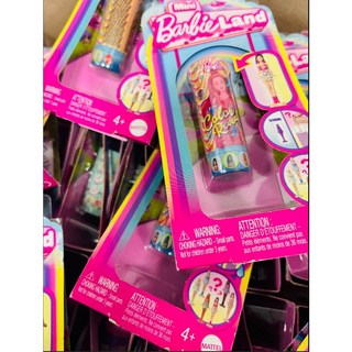 美泰兒 迷你芭比樂園 驚喜時尚造型 驚喜泡水 驚喜珍珠奶茶, 1個