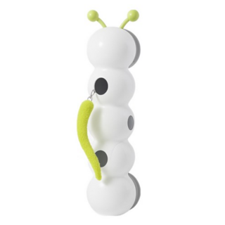 링펫 고양이 애벌레 자동 장난감, 1개, 화이트