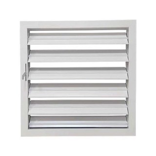 환기 커버 화장실 환풍기 공기 루버 셔터 통풍구, 1개, 3cm 덧댐 400x200 화이트