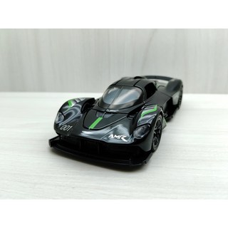 宅米吉 全新盒裝現貨 1:32 阿斯頓.馬丁女武神 Valkyrie 黑色 合金 模型車 聲光車 玩具 收藏, 1個
