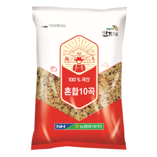 [농협] 농협양곡 한토래 국산 건강혼합10곡 (내몸의 균형/건강균형식), 1개, 2kg