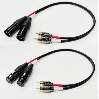 手工 台製 RCA 卡農轉RCA訊號線 AV端子, 1個, XLR母 轉 RCA公,4m