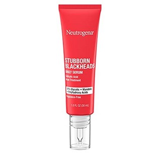 Neutrogena 완고한 여드름 AM 페이스 트리트먼트 2.5 미세화 벤조일 퍼옥사이드 여드름 치료제 오일 프리 데일리 페이셜 트리트먼트로 크기 축소 amp Redness of, 1개, 30ml