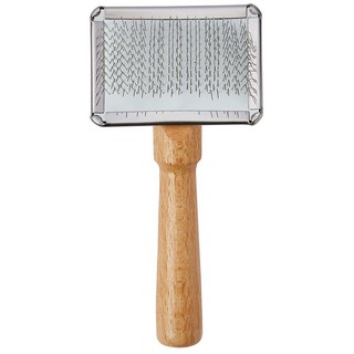 페티오 반려동물 빗 슬리커 브러쉬, 1개, 일반형 S