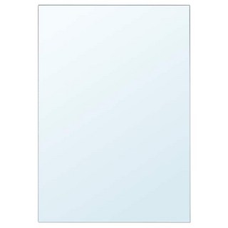 이케아 LONSAS 뢴소스 거울 21x30cm 벽부착 붙이는거울 화장대 간단설치 욕실 옷장 테이프포함, 유리_304.710.27
