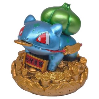 招財妙蛙種子 綠色, 1套