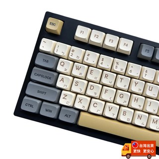 鍵鬥士 微光主題鍵帽 中文注音125鍵XDA高度 機械鍵盤帽PBT材質熱升華 支援磁軸, 微光主題注音鍵帽