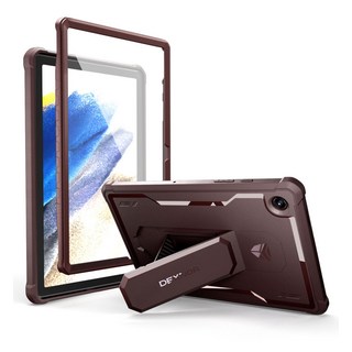 [관부가세포함] Dexnor for 삼성 SAMSung Galaxy Tab A8 케이스 헤비 듀티 내충격성, Red