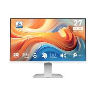 MSI 微星 PRO MP273 E14A 27吋 144Hz 1ms 電腦螢幕, 白｜PRO MP273W E14A, 白｜PRO MP273W E14A