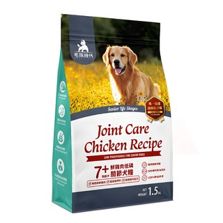 PetsTimes 毛孩時代 成狗用低磷關節狗糧, 雞肉, 1.5kg, 1袋