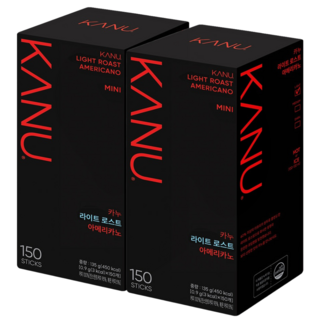 카누 미니라이트 로스트 아메리카노 150Tx2개, 900mg, 150개입, 2개