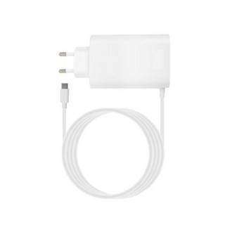 삼성 노트북 갤럭시북2 프로360 NT930QEW 호환 USB C타입 20V 3.25A 65W 일체형 PD 전원 어댑터 충전기, 화이트, 1개