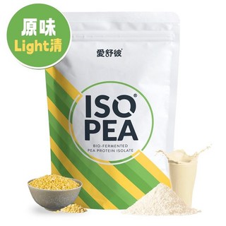 愛舒彼 ISO PEA 生物發酵豌豆分離蛋白飲 植物蛋白 素食 健身 無麩質, 1kg, 1個