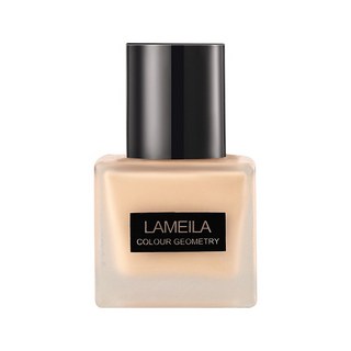 小方瓶遮瑕控油防水不脫妝粉底液 BB霜 防水不脫妝持久粉底液, 1個, 古銅色,單瓶