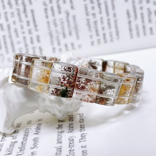 泰福水晶 Tai Fu 四季幽靈手排 幽靈水晶 循環能量 穩定成長, 1個