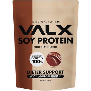 VALX 벌크 SOY PROTEIN 소이 단백질 소이 단백질 분말 초콜릿 맛 1kg (50 식분), 1개