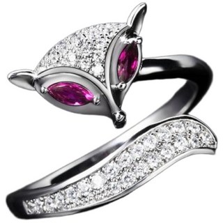 狐狸桃花運戒指 (防過敏)