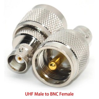 스트레이트 Q9 구리 FEMALE 플랜지 테스트 RF 커넥터 SO239 어댑터 1PC MALE BNC UHF SMA 동축 PL259 모토, UHFJ BN, 1개
