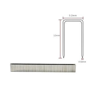 氣動碼釘 門型釘 U型釘 J系列 鐵釘 大ㄇ釘 釘槍專用釘 各式釘槍適用【DO240 GM380】, 1個, 【GM380B】J413/5000支