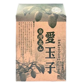 台東關山愛玉產銷班 愛玉子20公克 x 6包/盒 台灣特產100%純天然愛玉籽附搓洗袋, 1個