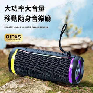 德國低音炮震撼音響，無線藍牙喇叭，重低音行動KTV手提音響，全網最低價限時下殺, 1個, 標準版·杜比原聲+6H續航+炫彩燈光