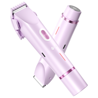 nimin 여성 브라질리언 제모기 비키니라인 면도기 Y존 제모기 모근제거기, 퍼플, ZB-0236L, 전기면도기