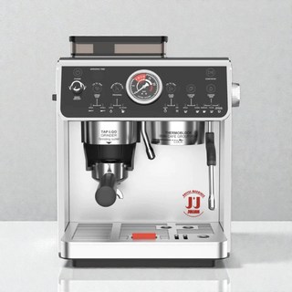 JJ JULIAN 咖啡機 內建磨豆功能 蒸汽奶泡 家用義式咖啡機, 如圖, EM650