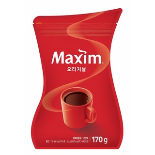 맥심 오리지날 리필용, 170g, 1개입, 1개, 170g