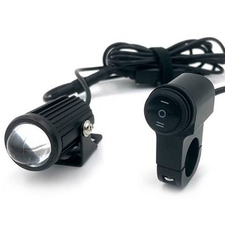 SLO 小鋼砲PLUS LED 魚眼霧燈 一拖一管座, 近黃遠白, 1套