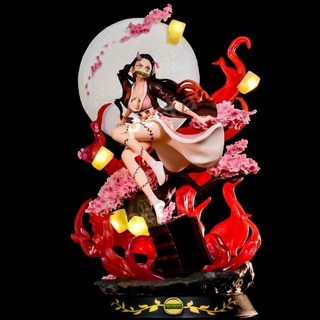 귀멸의 칼날 피규어 코쿠시보 요리이치 귀칼 미니어처 여러종, 简刻 我妻善逸 可发光 31cm, 1개