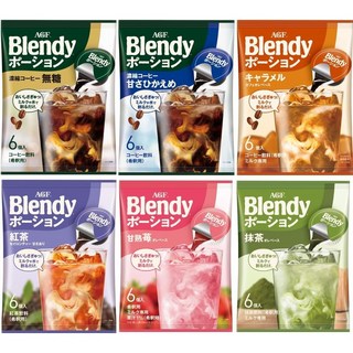 AGF 블렌디 포션 6개 세트