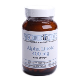 Prescribed Choice α-硫辛酸素食膠囊 400mg, 1個, 60 件