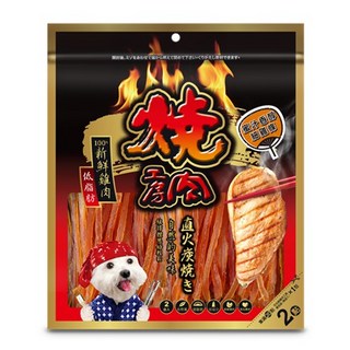 日初 Sunrise 燒肉工房寵物零食 無截角肉條 美味狗肉乾 安心無添加 狗狗最愛, 1個, 39.蜜汁香醇細雞條