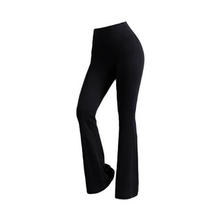 BODY BLISS 高腰瑜珈喇叭褲 運動健身褲 修身顯瘦 時尚百搭