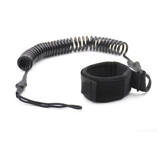 코일 서핑 보드 가죽 끈 스탠드 업 패들 발목 서프 발 다리 로프 뗏목 카약 10 피트, 1.1pc