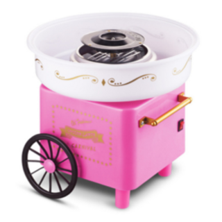 復古迷你棉花糖機 棉花糖製造機 派對聖誕節禮物 露營野餐兒童DIY棉花糖機, 詳見包裝