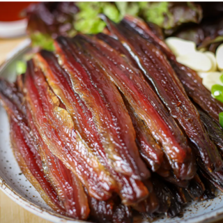 과메기야채 구룡포 포항 신선한 꽁치, 1세트, G)꽁치 과메기 15미 야채세트