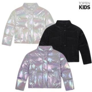 [매장출고] 탑텐키즈 여아패딩점퍼 간절기 등하교 입히기좋은 가볍고 편한 예쁜디자인 숏점퍼