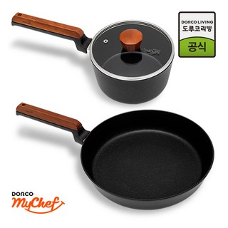 도루코 마이셰프 헤이즐 IH 인덕션팬2종세트[편수냄비18+팬28], 없음, 단품, 1개
