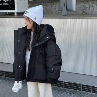 투에그 주니어 웰론 하이넥 후드 패딩 점퍼