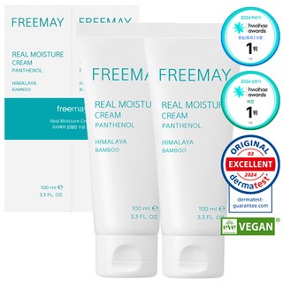 프리메이 비건 진정한 100시간 보습 피부 장벽 수분 크림, 1세트, 200ml