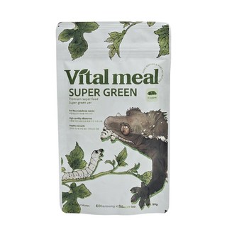 바이탈밀 슈퍼 그린 동결 건조 누에 슈퍼푸드, 1개, 50g