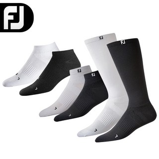 풋조이 TOUR COMPRESSION 남성 골프양말 삭스 2set, SPORT_WHITE_2SET